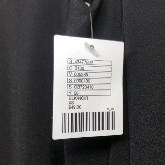 Silence and Noise Black Strap Dress - Picture 3 of 4